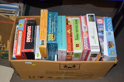 Lot 612 - Box various jigsaw puzzles