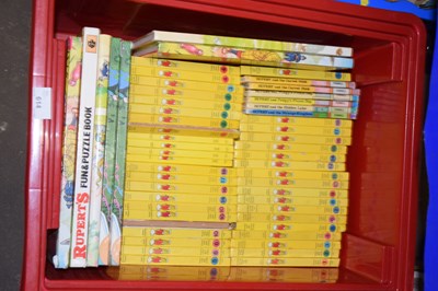 Lot 614 - One box Rupert books