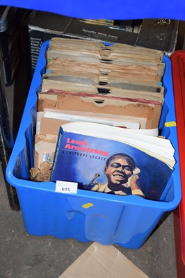 Lot 615 - One box mainly 78rpm records