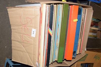 Lot 619 - One box assorted lp's