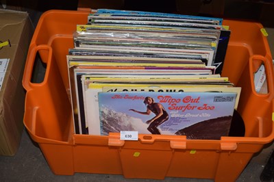 Lot 630 - One box records