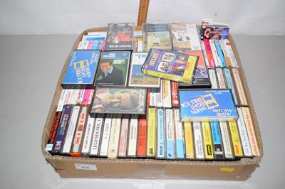 Lot 638 - Box various audio cassetts