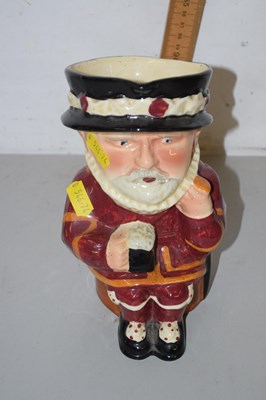 Lot 641 - Vintage Beefeater character jug