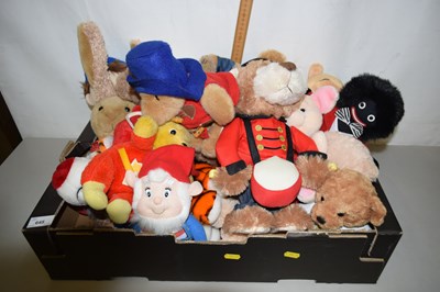 Lot 645 - Box of soft toys