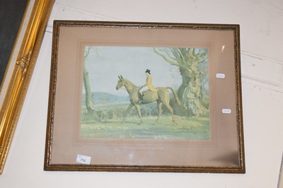 Lot 712 - coloured print HRH The Price of Wales on...
