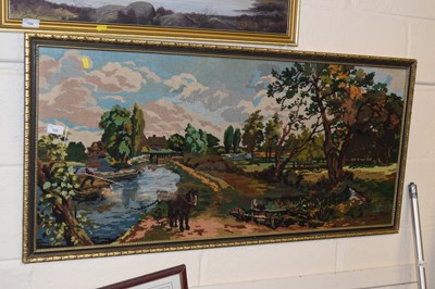 Lot 725 - Modern tapestry picture