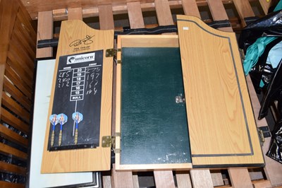 Lot 744 - Phil Taylor dartboard case