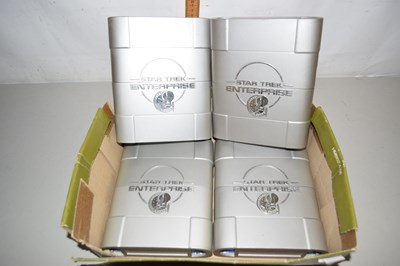 Lot 669 - Box of Starship Enterprise dvd's