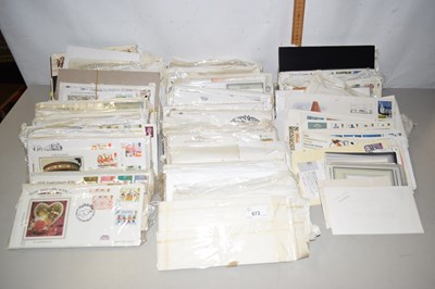 Lot 672 - Large collection of British first day covers