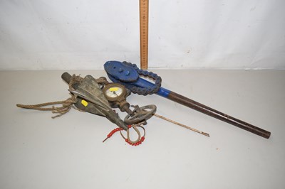 Lot 674 - Brass yacht log