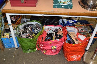 Lot 682 - Various cd's, erotica books, videos etc