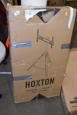 Lot 760 - TV tripod stand and one other