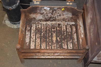 Lot 768 - Cast iron fire basket