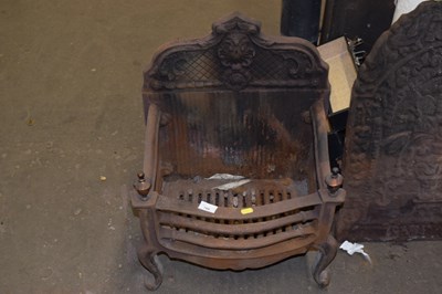Lot 769 - Cast iron fire basket