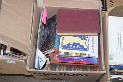 Lot 791 - One box mixed books