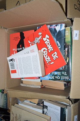 Lot 799 - One box mixed biography