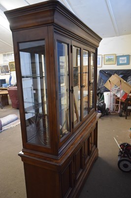 Lot 880 - Large modern glazed display cabinet