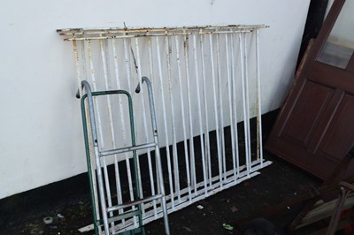 Lot 881 - Iron railings