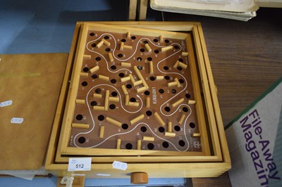 Lot 512 - LABYRINTH WOODEN BOARD GAME