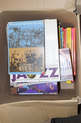 Lot 814 - Box mixed books music and dance
