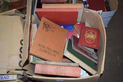 Lot 822 - Box mixed books hardbacks