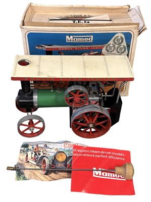 Lot 2 - A boxed Mamod TE1A Steam Tractor