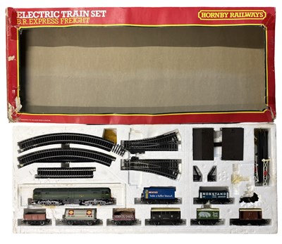Lot 22 - A Hornby 00 gauge BR Express Freight Train set...