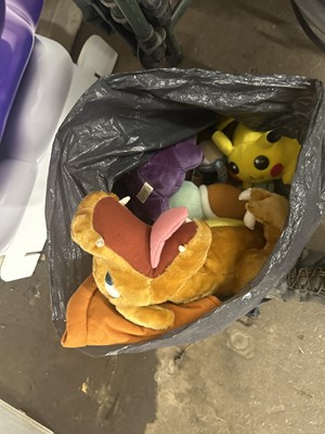 Lot 869A - Qty of pokemon soft toys