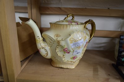 Lot 526 - LARGE LATE 19TH CENTURY TEA POT BY F WINKLE & CO