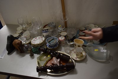 Lot 22 - Mixed various drinking glasses and assorted...