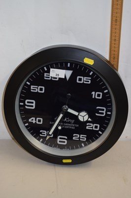 Lot 35 - Reproduction Rolex style wall clock
