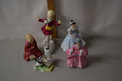 Lot 49 - Group of four various figurines, Royal Doulton...