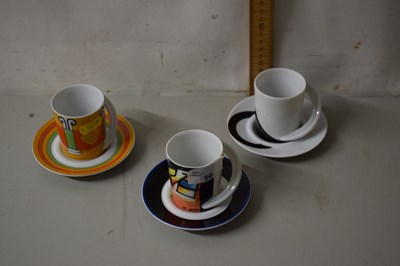 Lot 50 - Group of Rosenthal espresso cups and saucers