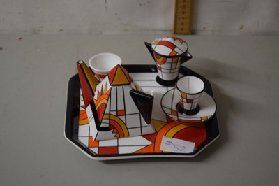 Lot 52 - Brian Wood miniature tea set