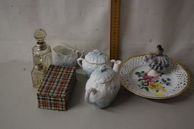 Lot 53 - Mixed porcelain tea service, dressing table...