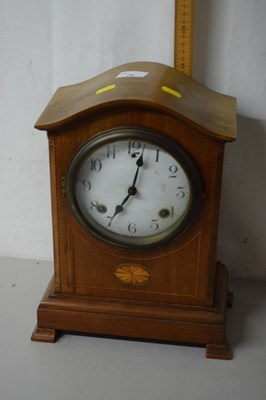 Lot 75 - Edwardian mahogany cased mantle clock