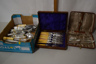 Lot 94 - Qty various assorted cutlery