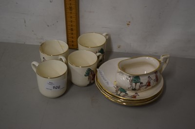 Lot 106 - Retro part childs tea set