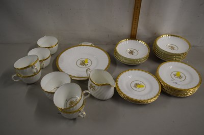 Lot 135 - Qty of Minton Gold Rose tea wares