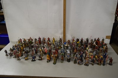 Lot 168 - Qty of Delprado painted metal figures of...