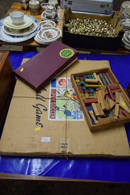 Lot 172 - Magnetic football game, boxed scrabble and...