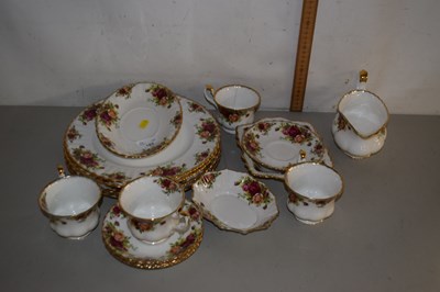 Lot 188 - Qty of Royal Albert old country rose tea wares