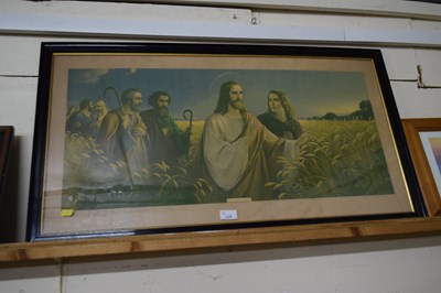 Lot 225 - Christ in the corn field, reproduction print