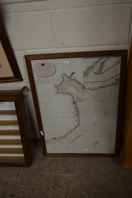 Lot 244 - A French map of Norfolk and Lincolnshire coast