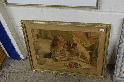 Lot 257 - Suspence a Pears print, framed