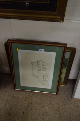 Lot 260 - Three assorted pictures and prints