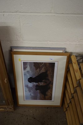 Lot 269 - Print of Labradors limited edition together...