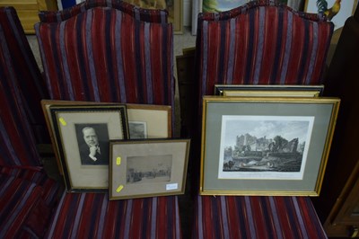 Lot 288 - Group various framed engravings and prints