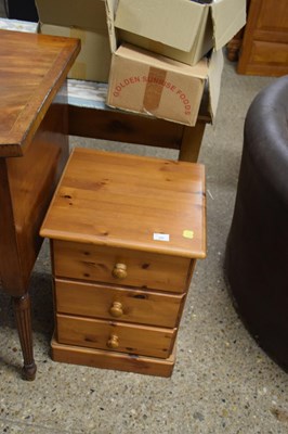 Lot 306 - Pine bedside cabinet
