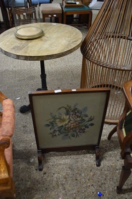 Lot 343 - Tapestry fire screen